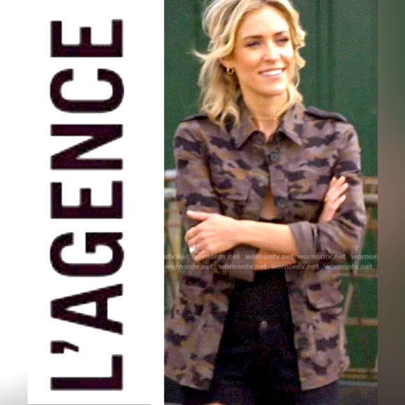 L'AGENCE Cromwell Military jacket - Picture 1 of 15